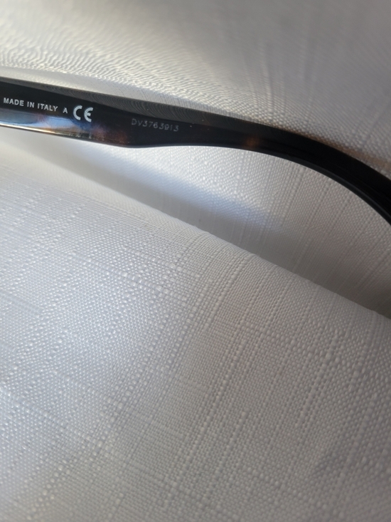 Versace Authentic Black Frame Sunglasses with Brown Lenses MOD#2198 main image 4